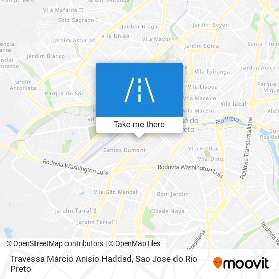 Travessa Márcio Anísio Haddad map