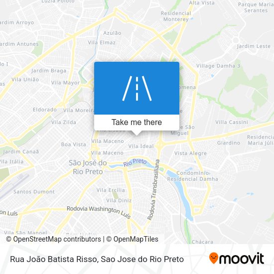 Rua João Batista Risso map