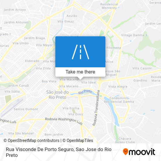 Rua Visconde De Porto Seguro map