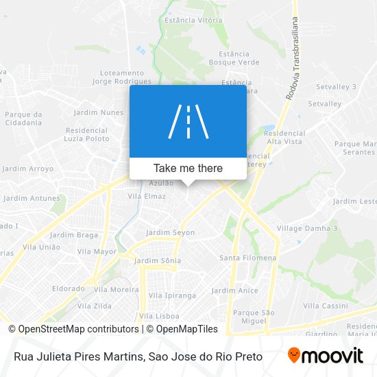 Rua Julieta Pires Martins map