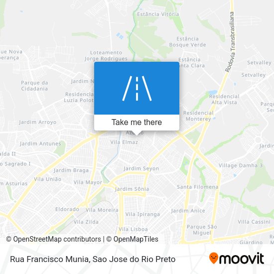 Rua Francisco Munia map
