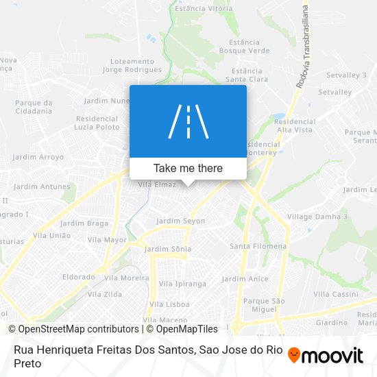 Rua Henriqueta Freitas Dos Santos map