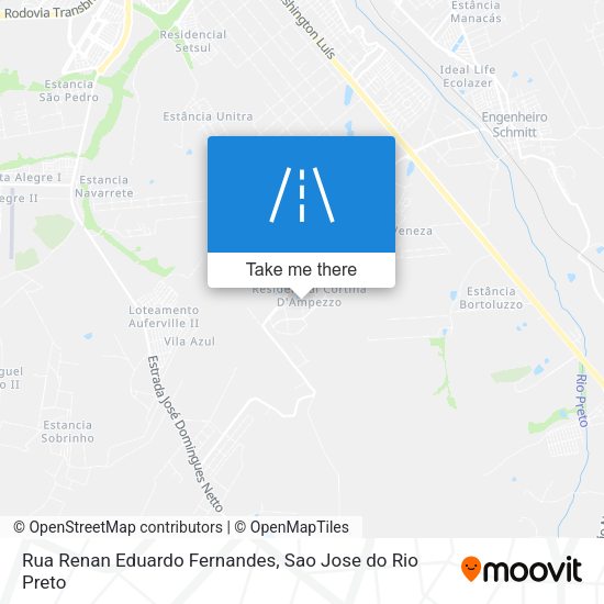 Rua Renan Eduardo Fernandes map