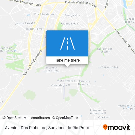 Avenida Dos Pinheiros map