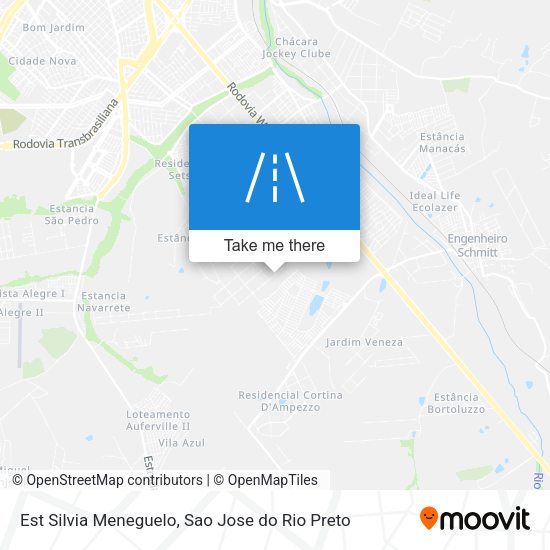 Est Silvia Meneguelo map