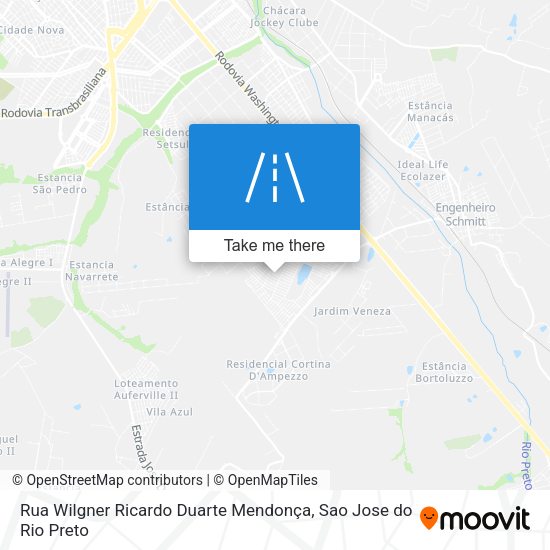 Rua Wilgner Ricardo Duarte Mendonça map