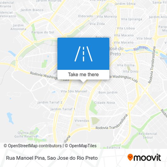 Rua Manoel Pina map