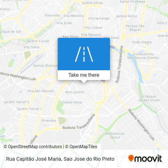 Rua Capitão José Maria map