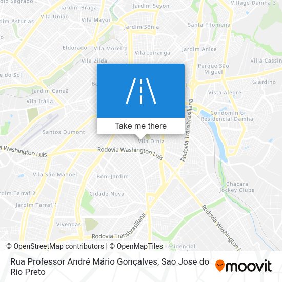 Rua Professor André Mário Gonçalves map