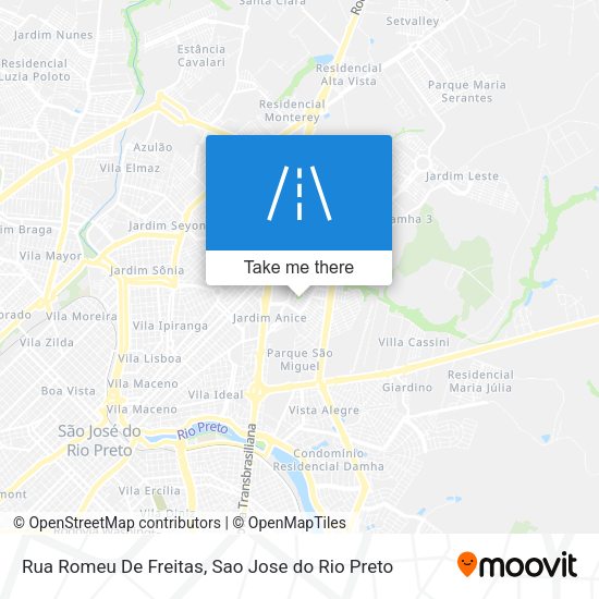Rua Romeu De Freitas map
