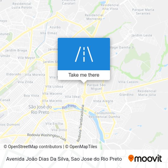 Avenida João Dias Da Silva map