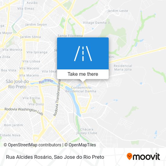 Rua Alcides Rosário map