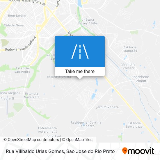 Rua Vilibaldo Urias Gomes map