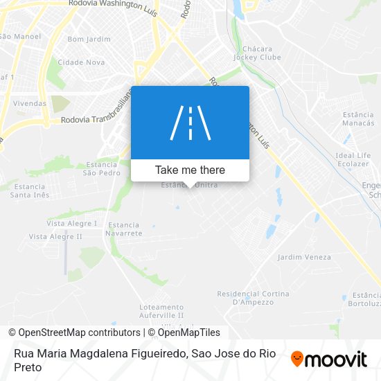 Rua Maria Magdalena Figueiredo map