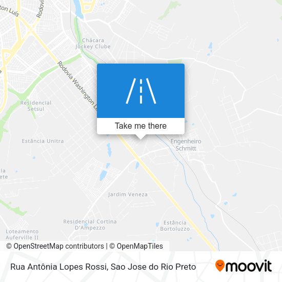 Rua Antônia Lopes Rossi map