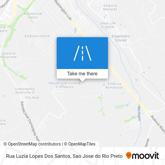 Rua Luzia Lopes Dos Santos map