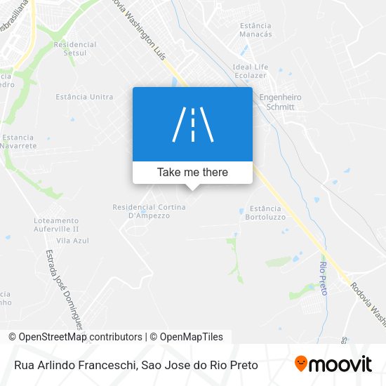 Rua Arlindo Franceschi map