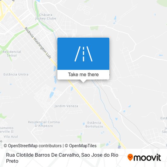 Rua Clotilde Barros De Carvalho map