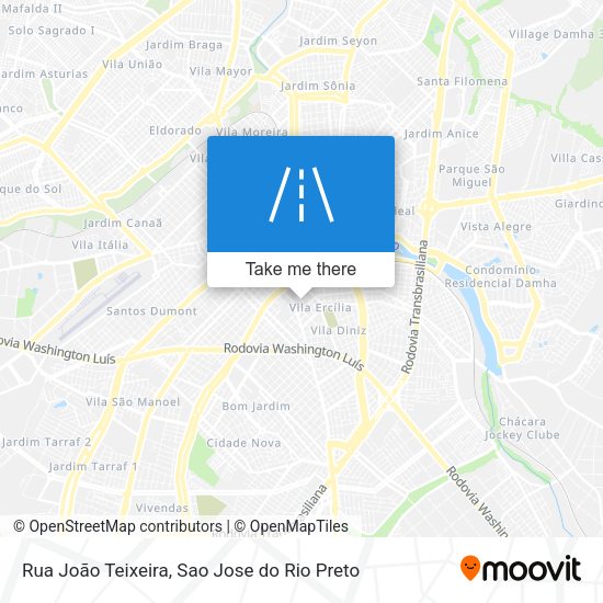Rua João Teixeira map