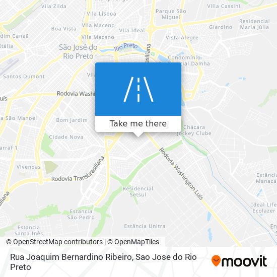 Rua Joaquim Bernardino Ribeiro map