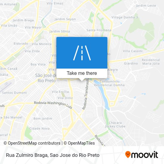 Rua Zulmiro Braga map