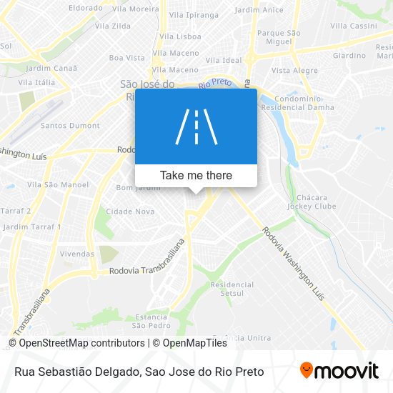 Rua Sebastião Delgado map