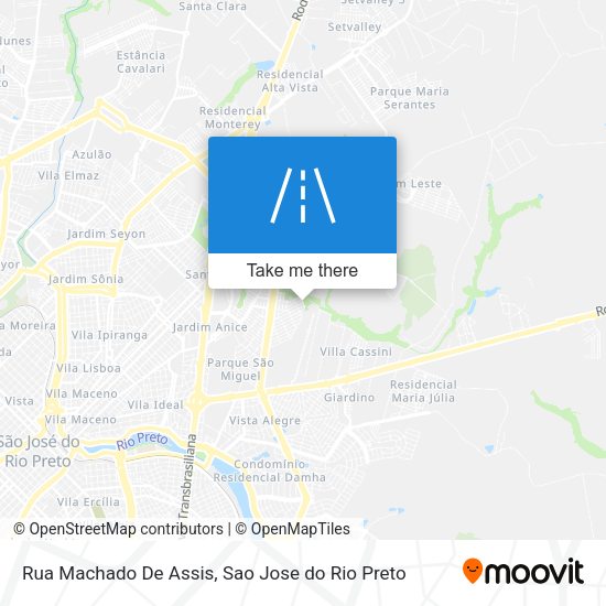 Rua Machado De Assis map