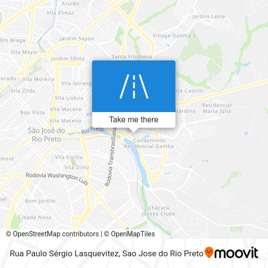 Rua Paulo Sérgio Lasquevitez map