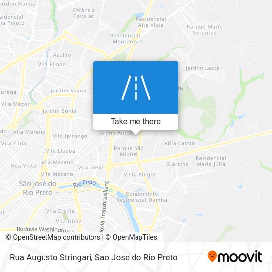 Rua Augusto Stringari map