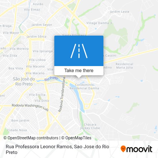 Rua Professora Leonor Ramos map