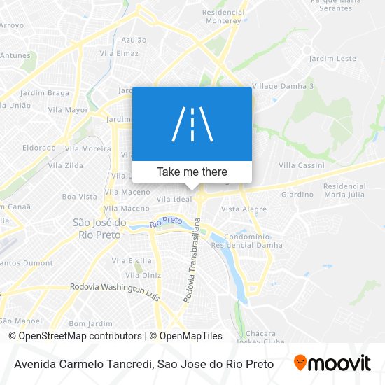 Avenida Carmelo Tancredi map