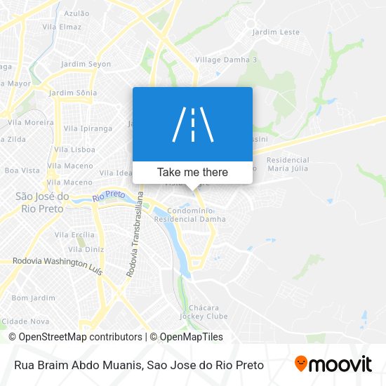 Rua Braim Abdo Muanis map