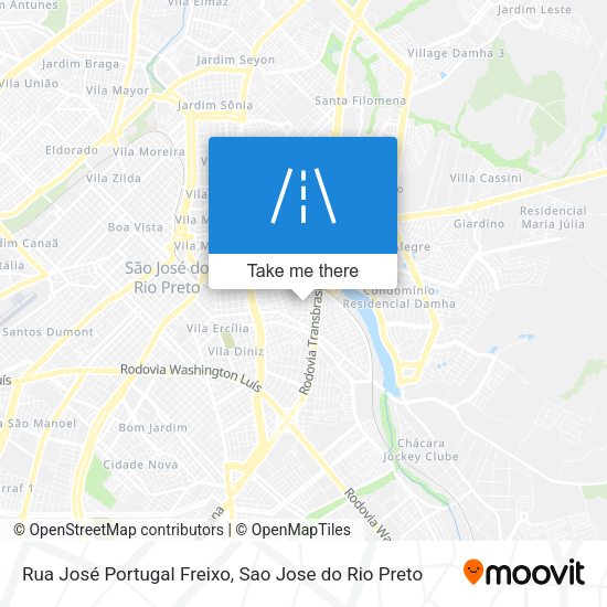 Rua José Portugal Freixo map