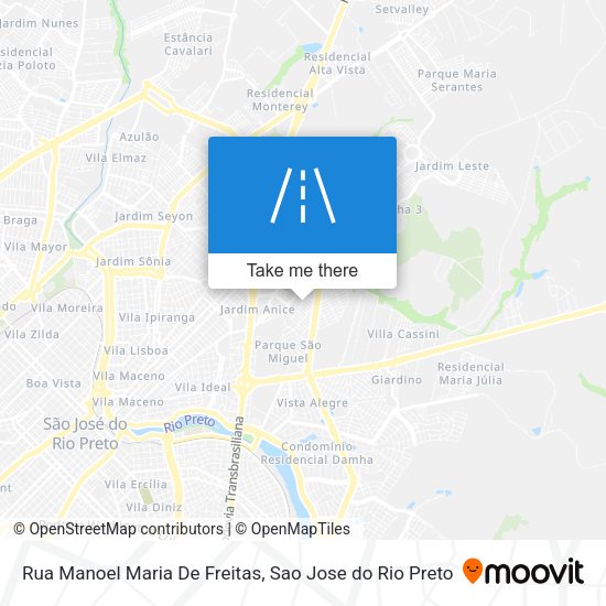 Rua Manoel Maria De Freitas map