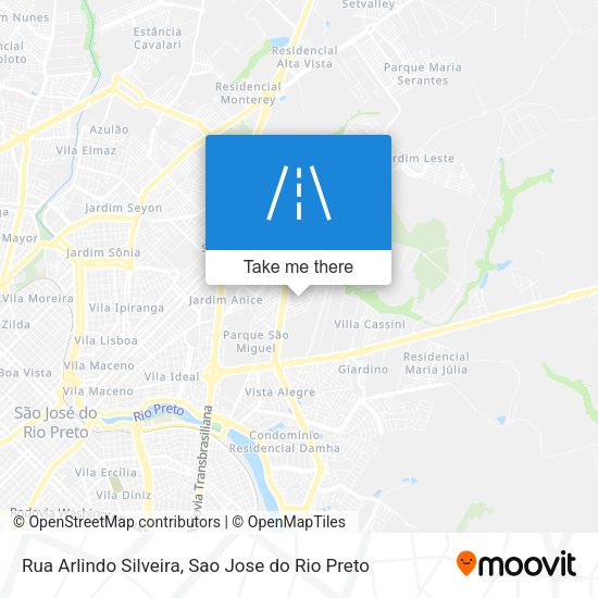 Rua Arlindo Silveira map