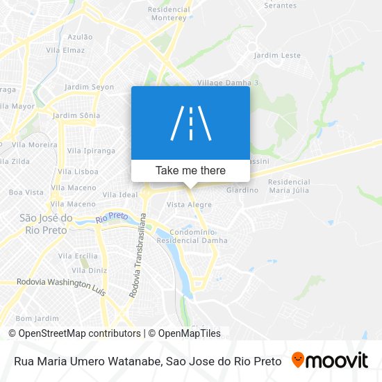 Rua Maria Umero Watanabe map