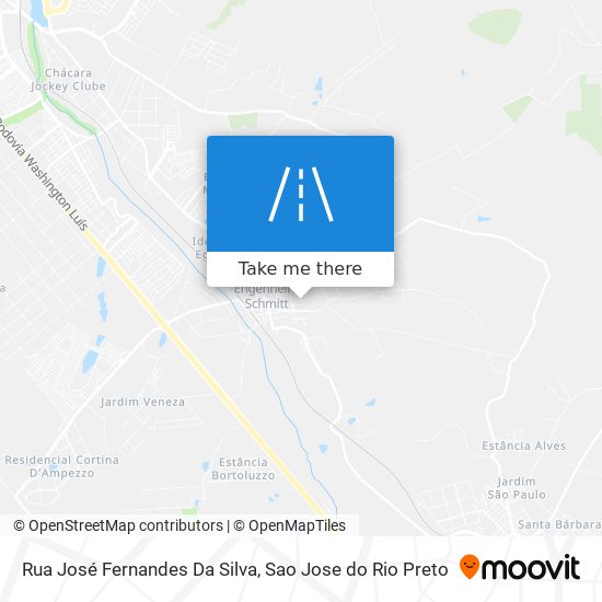 Rua José Fernandes Da Silva map