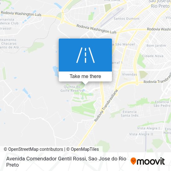 Avenida Comendador Gentil Rossi map