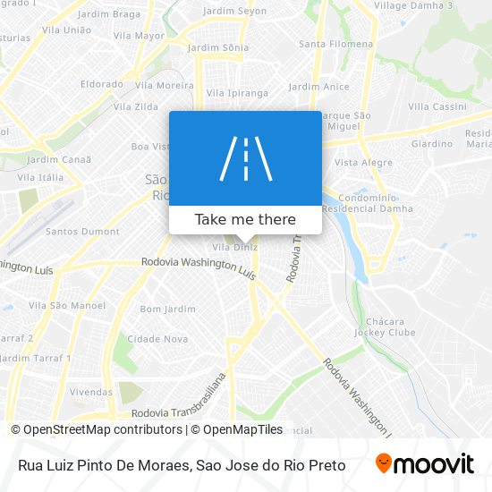 Rua Luiz Pinto De Moraes map