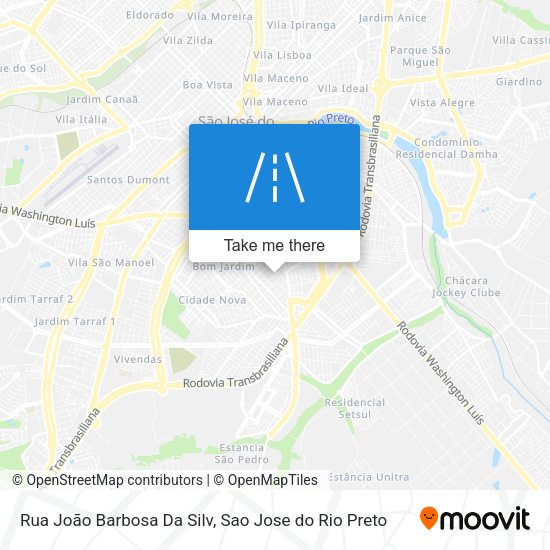 Rua João Barbosa Da Silv map