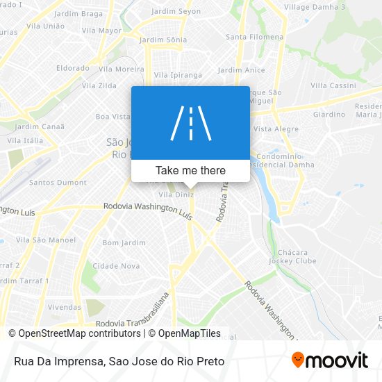 Rua Da Imprensa map
