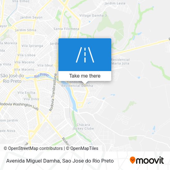 Avenida Miguel Damha map
