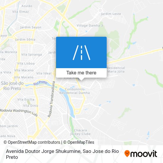 Avenida Doutor Jorge Shukumine map