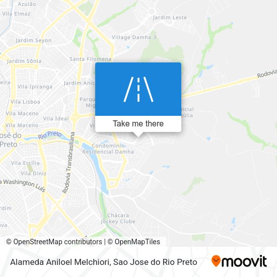 Alameda Aniloel Melchiori map