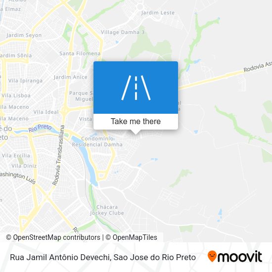 Rua Jamil Antônio Devechi map