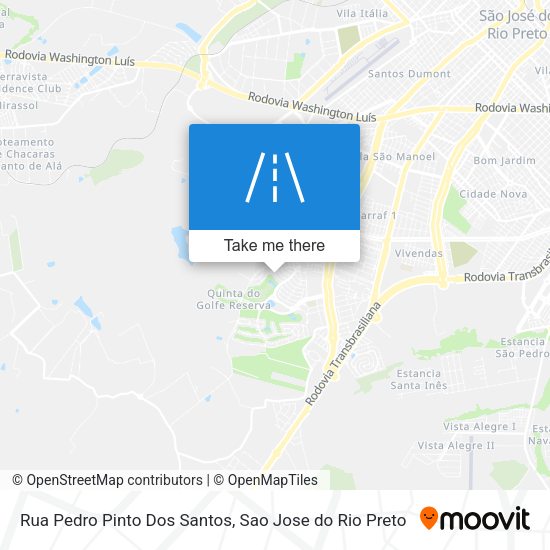 Rua Pedro Pinto Dos Santos map