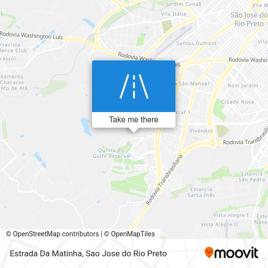 Estrada Da Matinha map