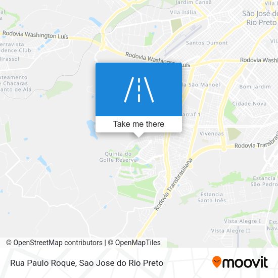 Rua Paulo Roque map