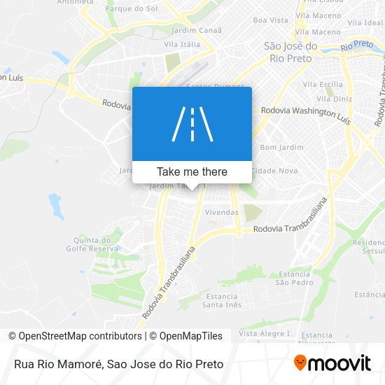 Rua Rio Mamoré map
