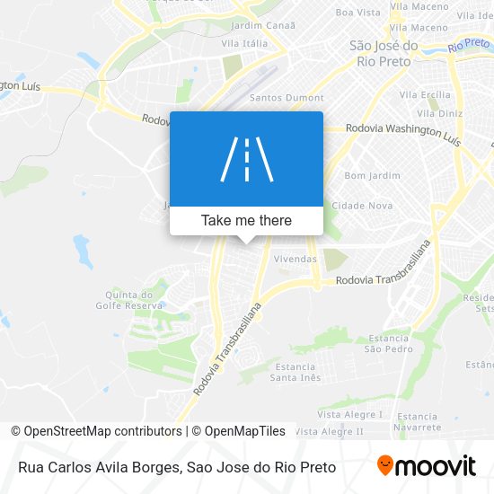 Rua Carlos Avila Borges map